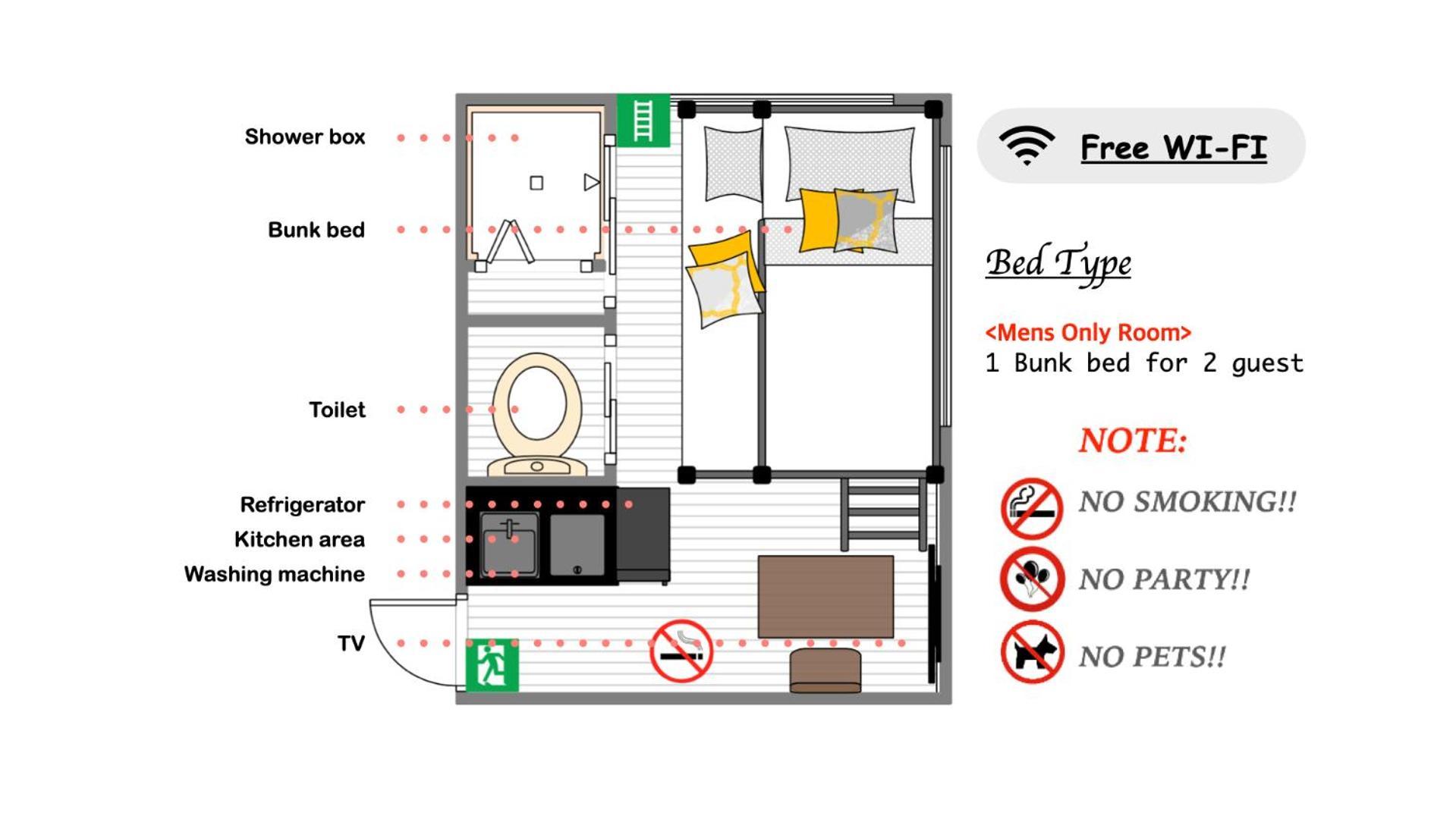 Space F Yoyogi Tokyo Room photo